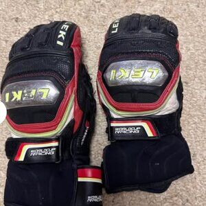 Leki unisex ski race gloves- fully lined and warm